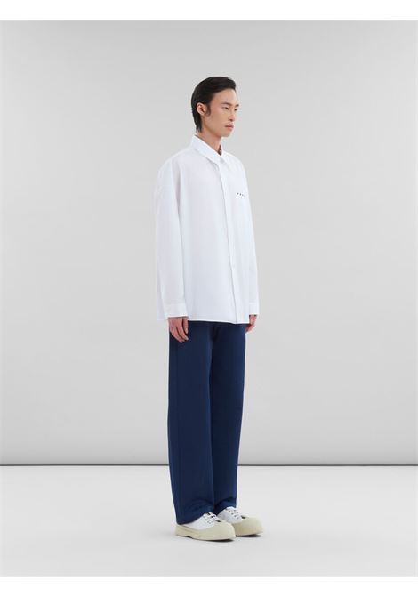 l/s shirt man white MARNI | CUMU0061P2 USCT88LOW01